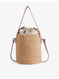 Chloé Small Woody Woven Basket Bag, imported from the UK