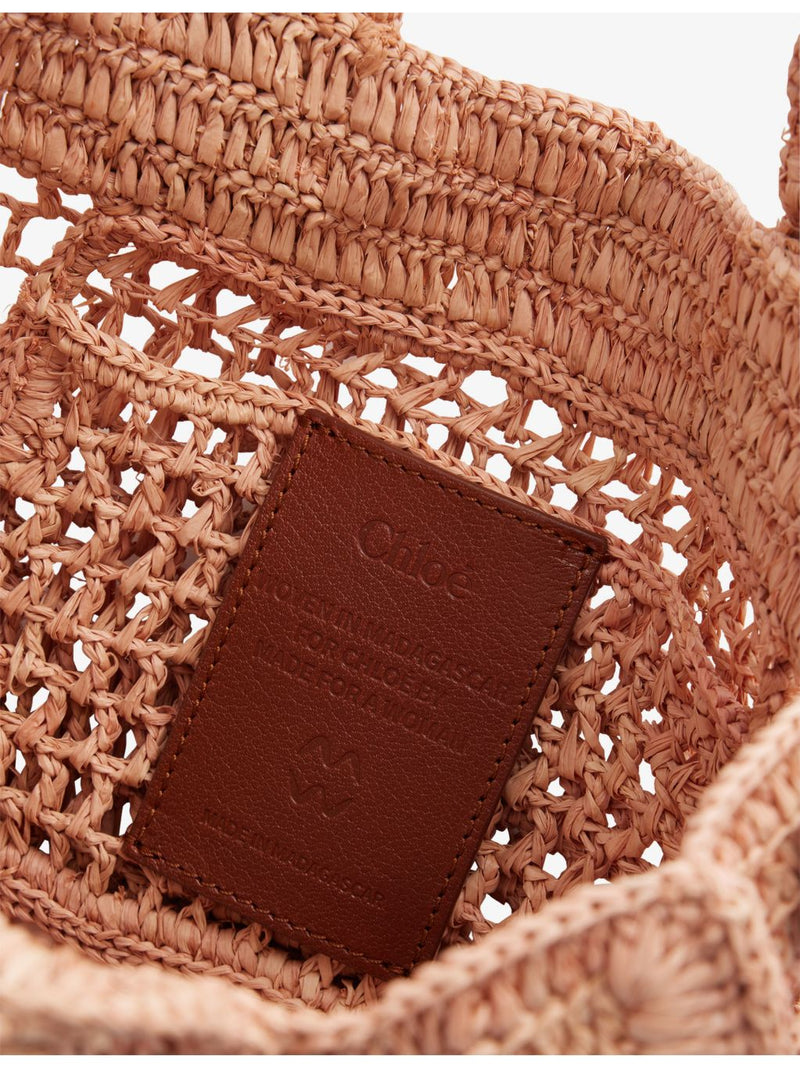 Chloé Summer Banana raffia tote bag, UK version