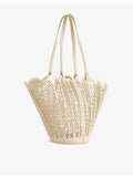 Chloé Soleil leather basket bag, imported from the UK