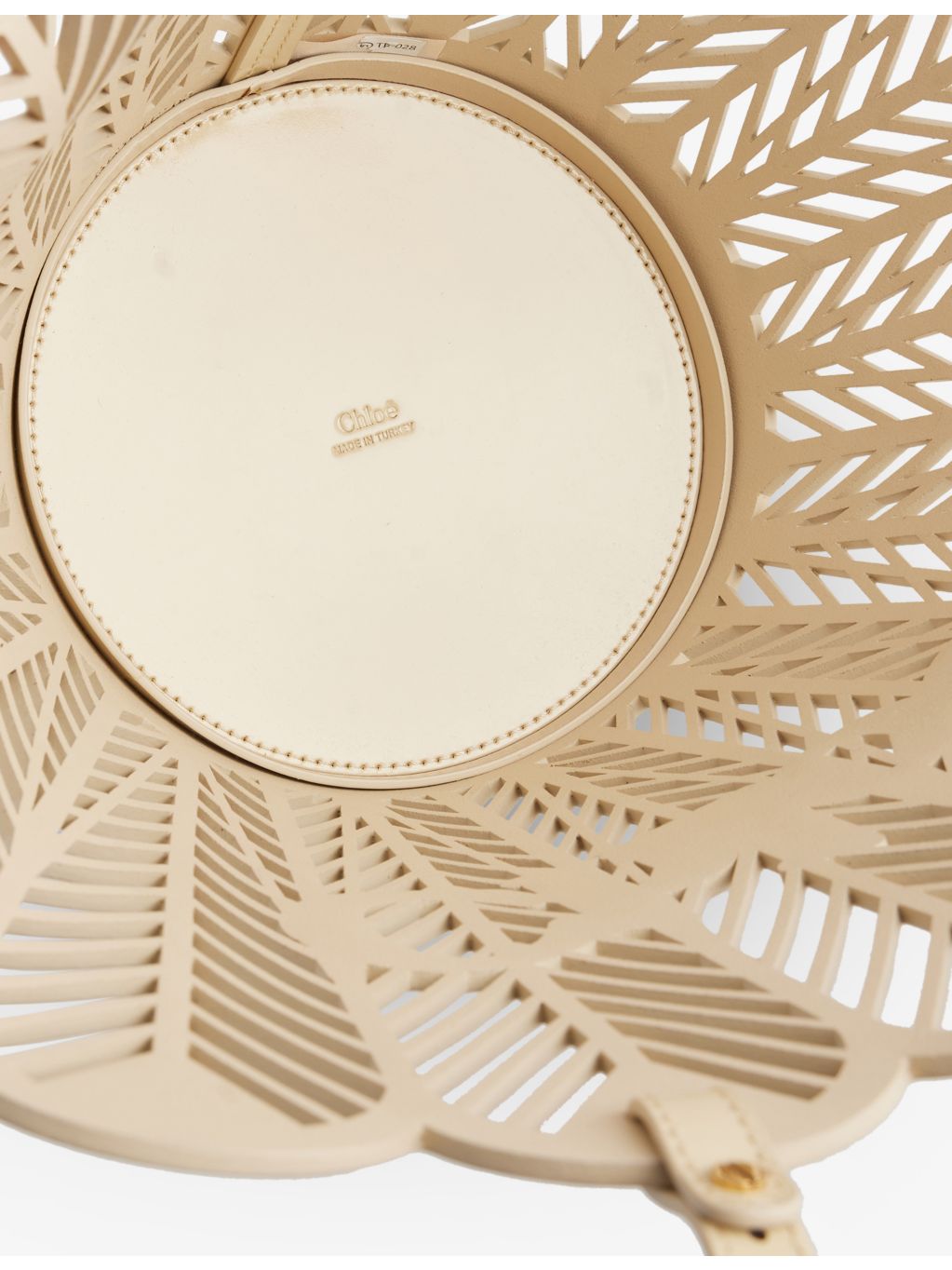 Chloé Soleil leather basket bag, imported from the UK