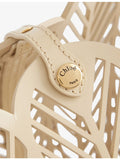 Chloé Soleil leather basket bag, imported from the UK