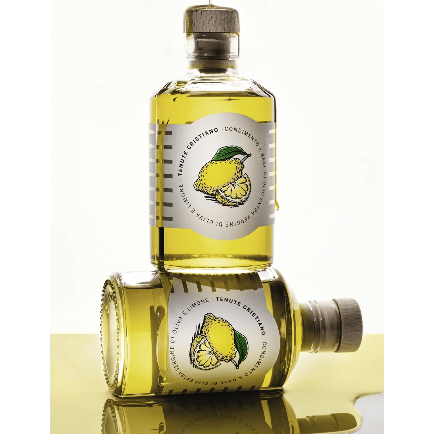 Tenute Cristiano Lemon Flavoured Oil 250ml, imported from the UK