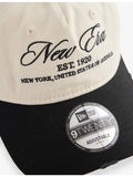 New Era 9TWENTY distressed cotton cap (British brand)