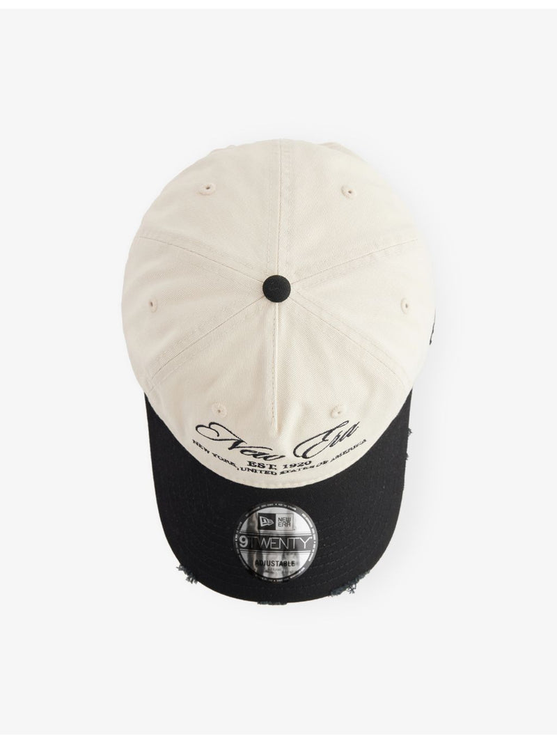 New Era 9TWENTY distressed cotton cap (British brand)