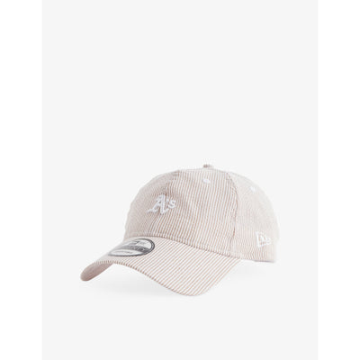 selfridges New Era 9TWENTY Athletics MLB Seersucker Baseball Cap- Buy online at McGrocer