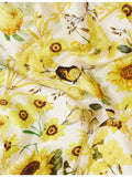 Lapin House x Mary Katrantzou silk scarf botanical print, UK version