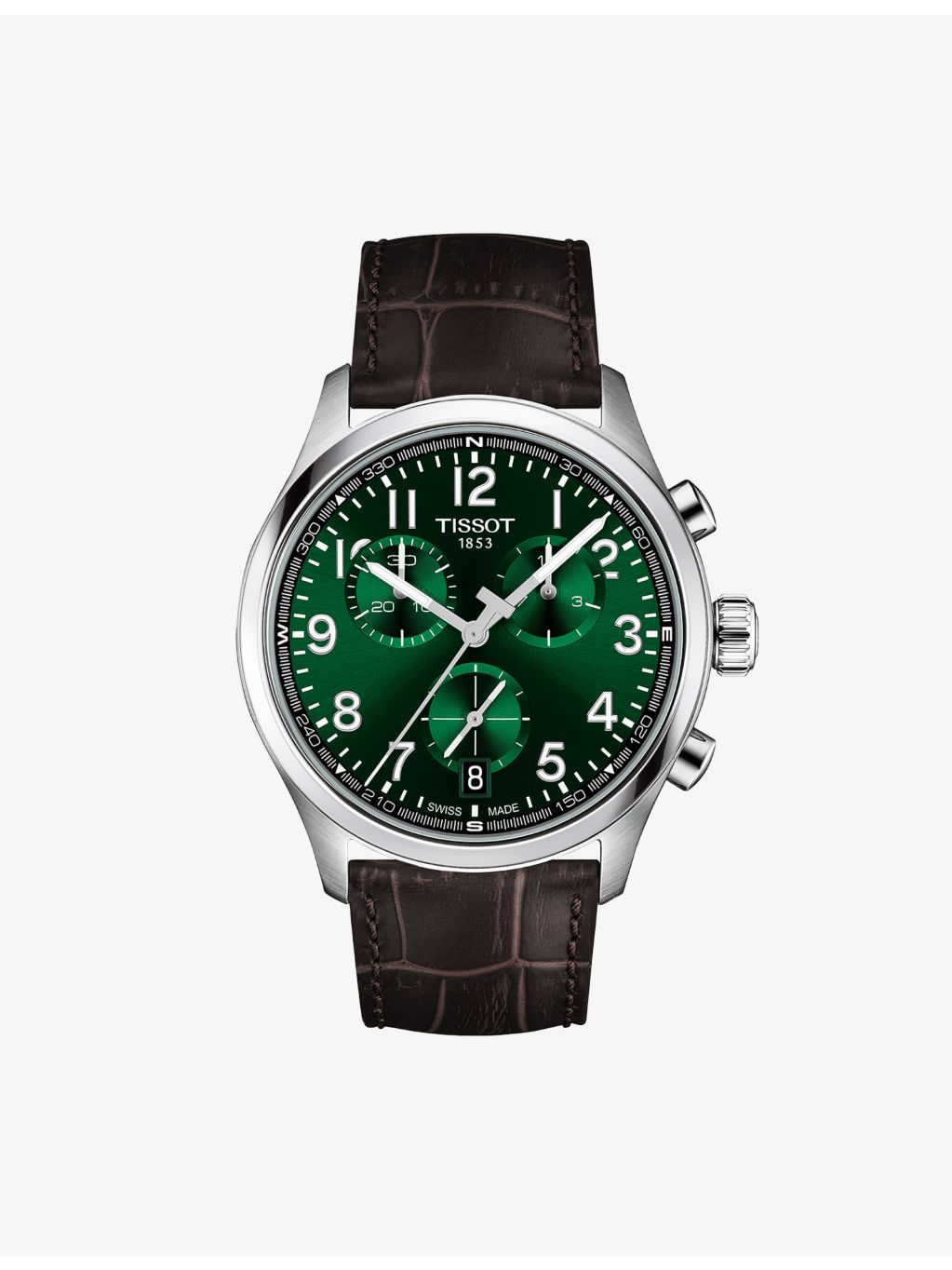 Tissot Chrono L stainless-steel quartz watch 42mm, UK version