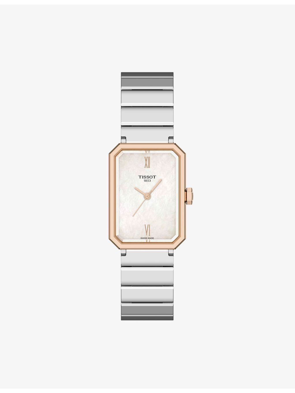 Tissot stainless steel quartz watch 30mm mother-of-pearl dial - British product