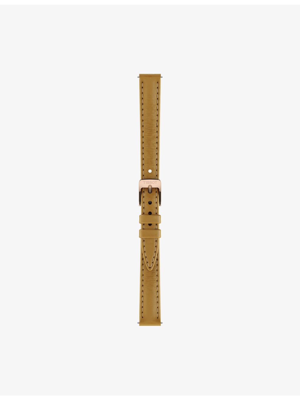 Tissot stainless-steel quartz watch 30mm silver dial leather strap - British product