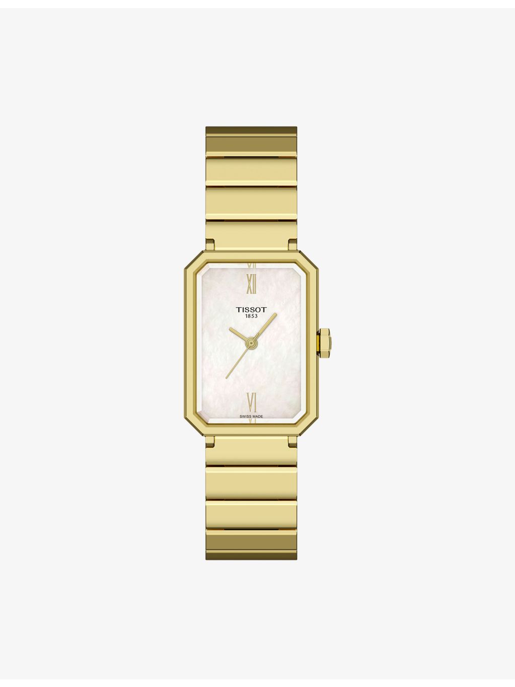 Tissot quartz watch 30mm stainless steel gold PVD - British product
