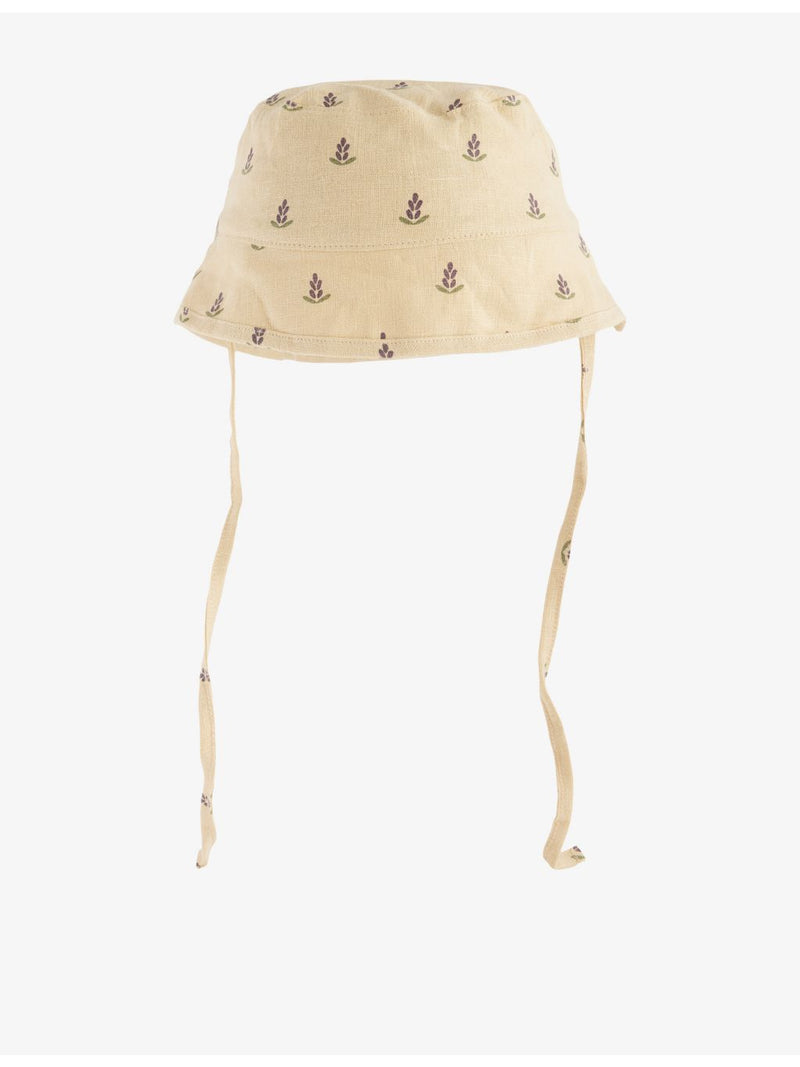 Organic Zoo lavender bloom linen sun hat 0-4 years - British product