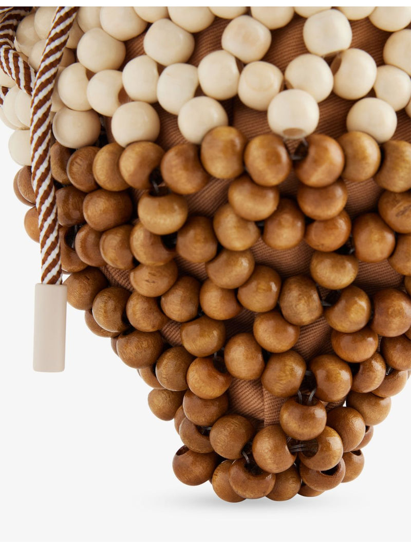 Alémais wood-bead cross-body bag in Gelato (British brand)
