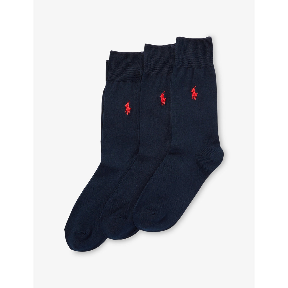 Brand-Embroidered Pack of Three Cotton-Blend Socks - 5.5-8