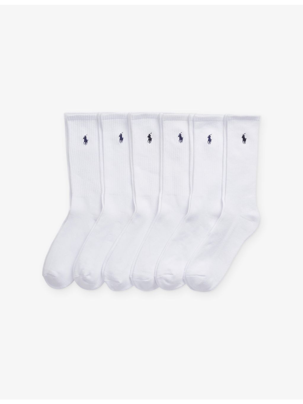 Polo Ralph Lauren cotton-blend socks pack of six, UK version