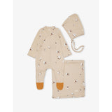 Cottonfield Printed Cotton-Jersey 3 Piece Set Newborn - 3 Month - Newborn