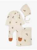 Organic Zoo Olive Garden newborn 3 piece set, UK version