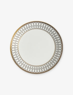 Wedgwood Renaissance Grey bone china deep plate 27cm - British product