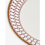Wedgwood Renaissance Red bone china deep plate 27cm - British product