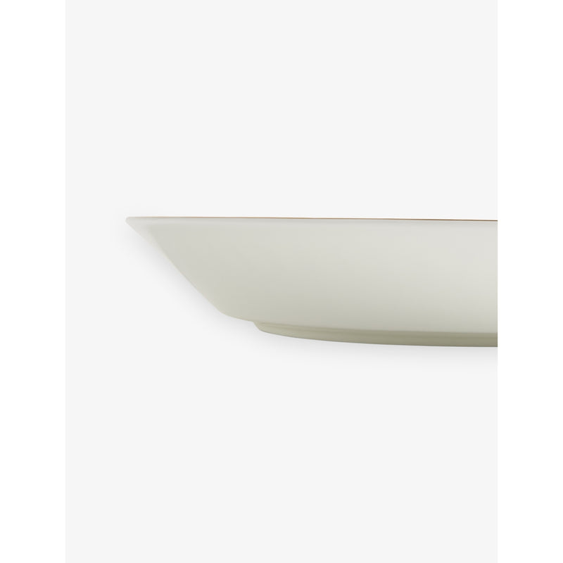 Wedgwood Renaissance Red bone china deep plate 27cm - British product