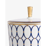 Wedgwood Renaissance Gold bone china mug with lid 400ml - British product