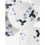 Wedgwood Wild Strawberry bone china soy dishes set of five (British brand)