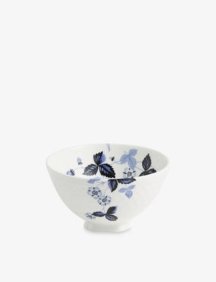 Wedgwood Wild Strawberry bone china rice bowl 11cm, imported from the UK