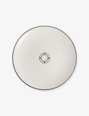 Wedgwood Luxe Graphite bone china plate 16cm, imported from the UK
