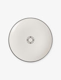 Wedgwood Luxe Graphite bone china plate 16cm, imported from the UK
