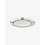 Wedgwood bone china plate Luxe Graphite 20cm, imported from the UK
