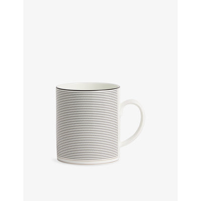 selfridges Wedgwood x Vera Wang Luxe Graphite Bone-China Mug 460ml- Buy online at McGrocer