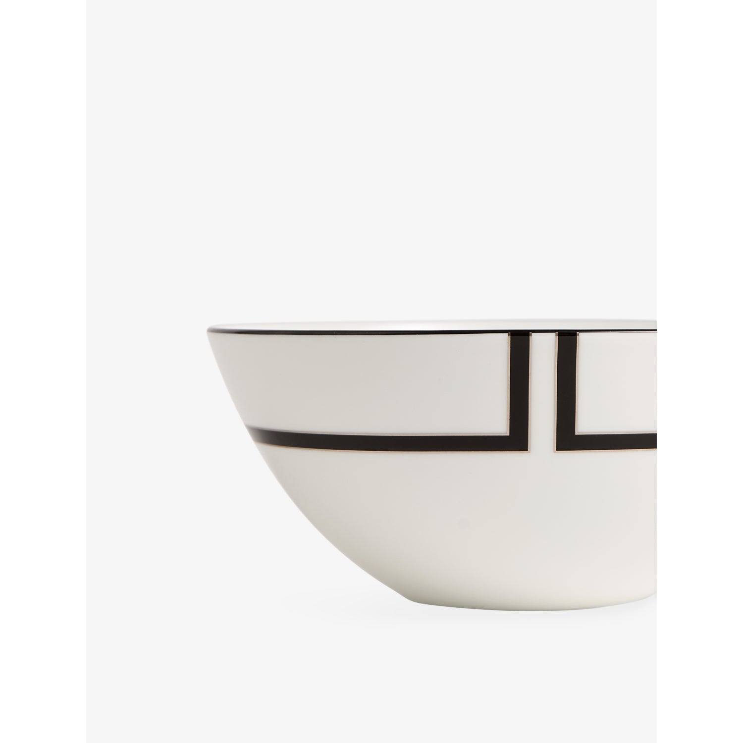 Wedgwood bone china cereal bowl, Luxe Graphite 15cm, imported from the UK