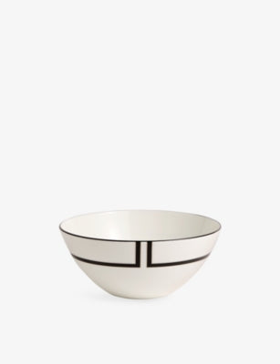 Wedgwood bone china cereal bowl, Luxe Graphite 15cm, imported from the UK