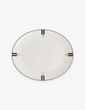 Wedgwood bone china platter Luxe Graphite 33cm, UK version