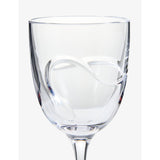 Wedgwood Vera Wang Luxe Graphite wine glasses set of two, UK version