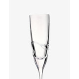 Wedgwood x Vera Wang Luxe Graphite flute set, imported from the UK
