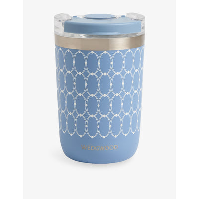selfridges Wedgwood Renaissance Gold Stainless-Steel Beverage Tumbler 350ml- Buy online at McGrocer