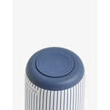 Wedgwood Gio Blue Stripe stainless steel tumbler 350ml - British product