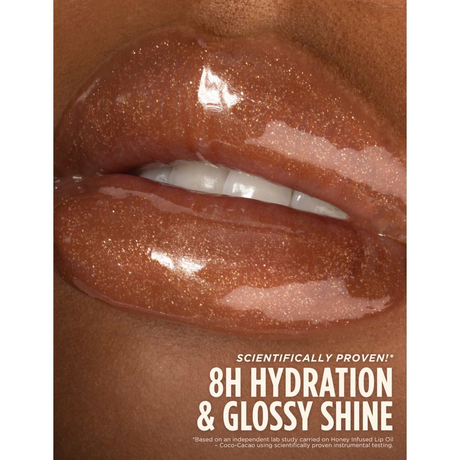 Gisou honey infused lip oil 8ml with applicator - British product
