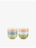 Staub ceramic bowl set of six 14cm - British product