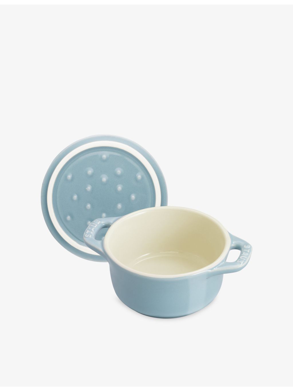 Staub mini cocotte set of six ceramic 200ml, UK version