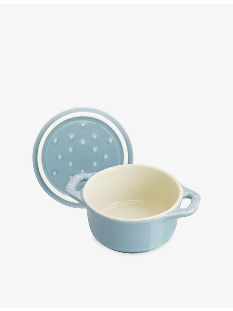 Staub mini cocotte set of six ceramic 200ml, UK version