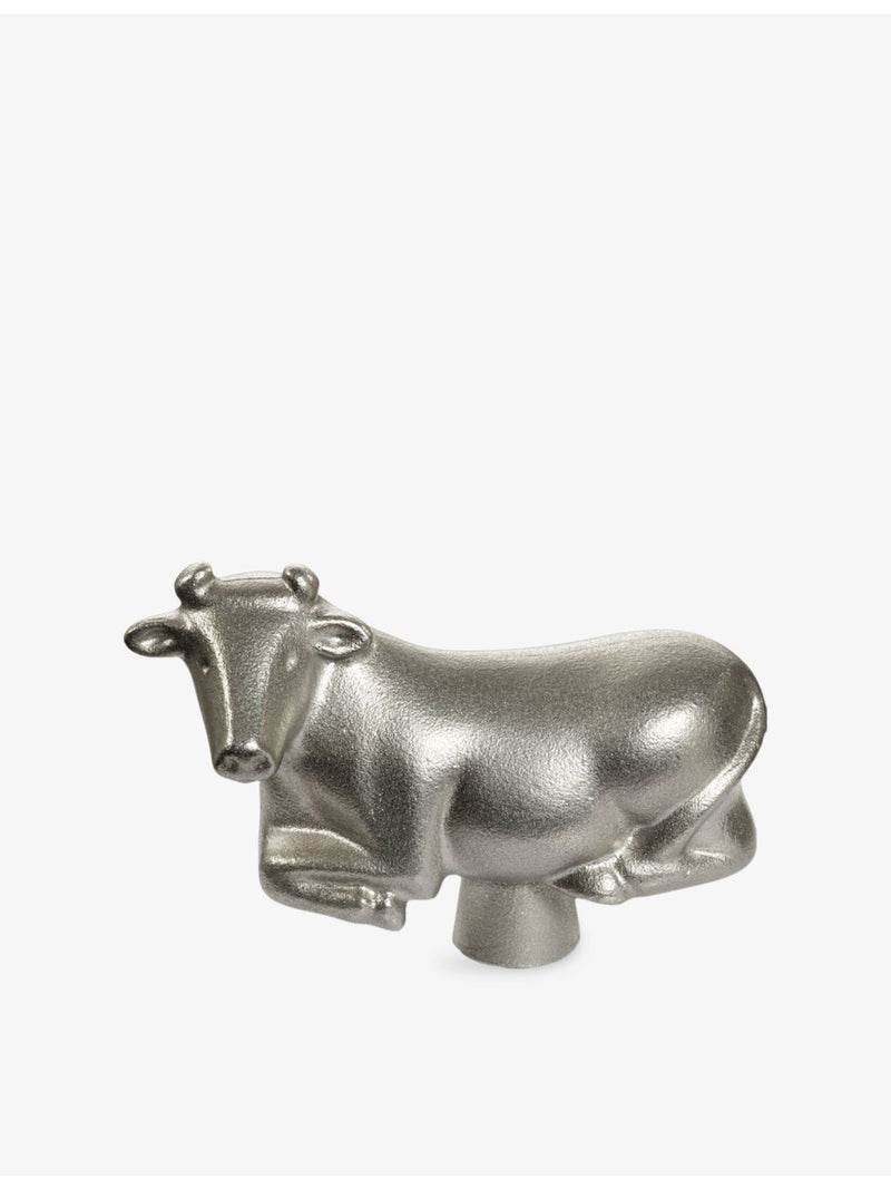 Staub cow-shaped stainless steel knob, imported from the UK