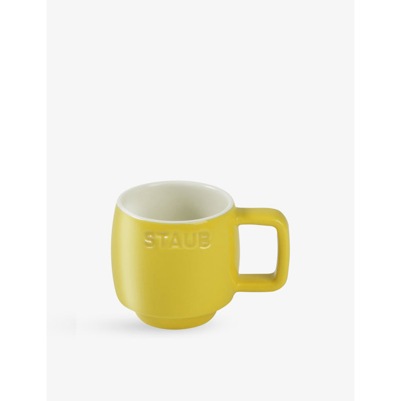 Staub ceramic mug embossed 100ml (British brand)