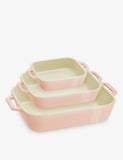 Staub ceramic gratin dishes set of three - British product
