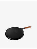 Staub cast-iron pancake pan with wooden handle 28cm - British product