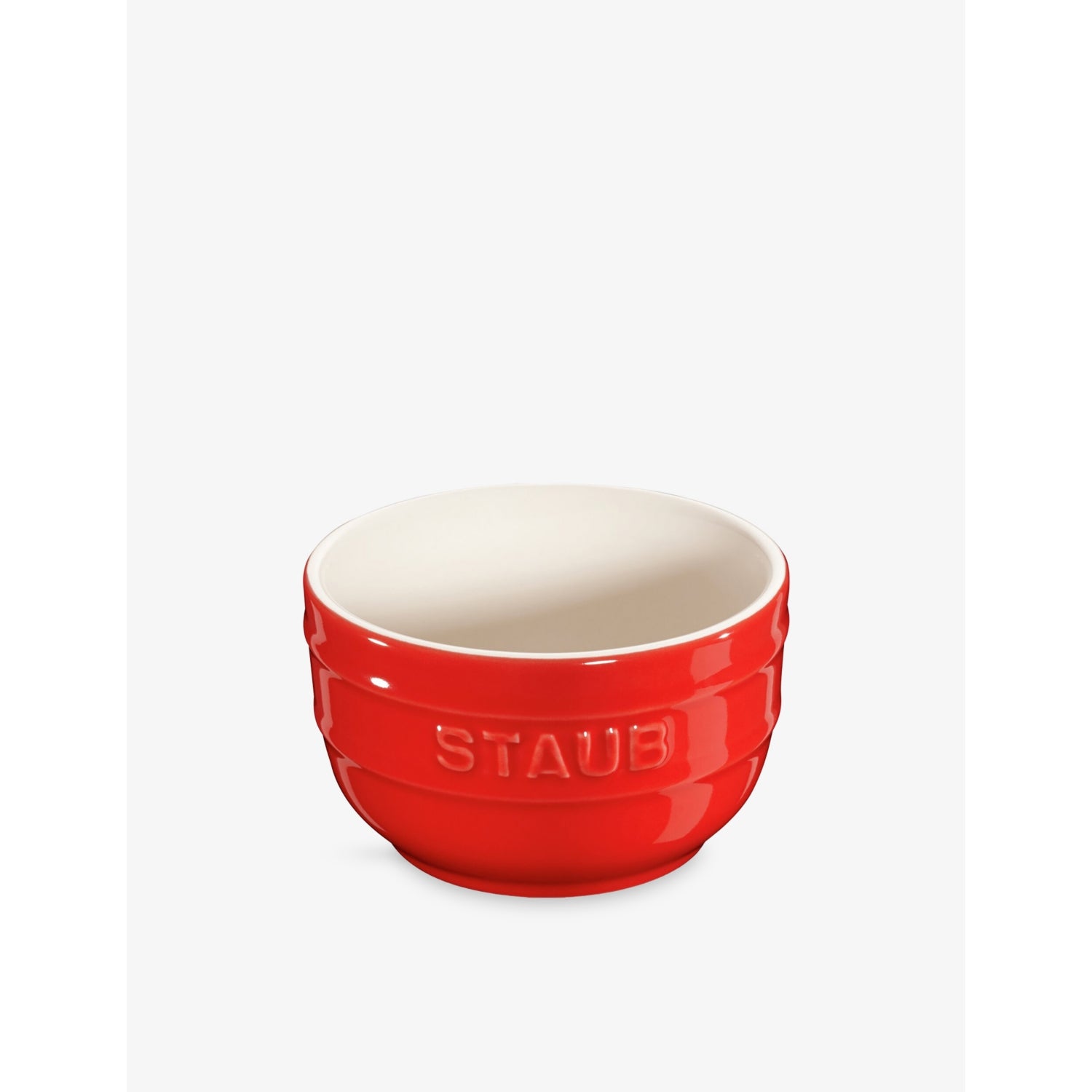Staub Brand-Embossed Set Of Two Ceramic Ramekins 9cm