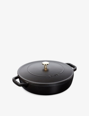Staub Braiser Cast-Iron Sauté Pan 28cm