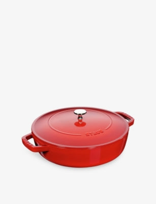 Staub Braiser Cast-Iron Sauté Pan 28cm