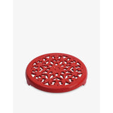 Lily Cast-Iron Trivet - CHERRY