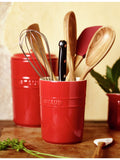 Staub ceramic utensil holder 15cm - British product